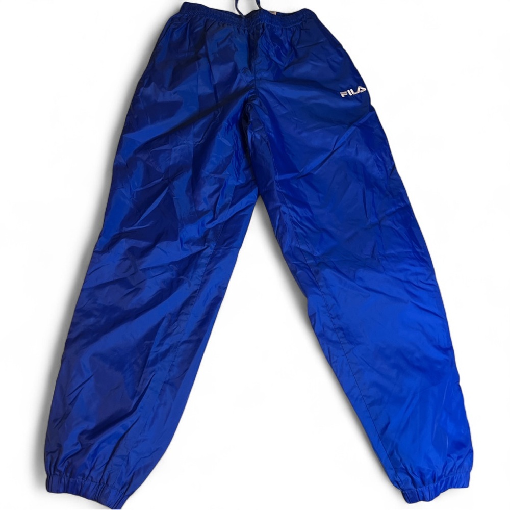 Fila Royal Blue Track Joggers size Small EUC